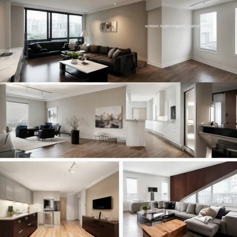 Luxury apartment exterior with modern architecture